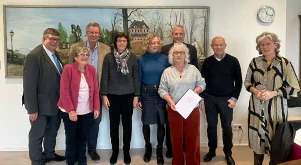 Handtekening nieuwe hospice en logeerhuis